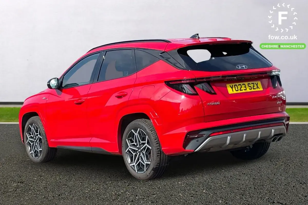 Used Hyundai Tucson N Line 265 HP (194 kW) 2023 Red SUV