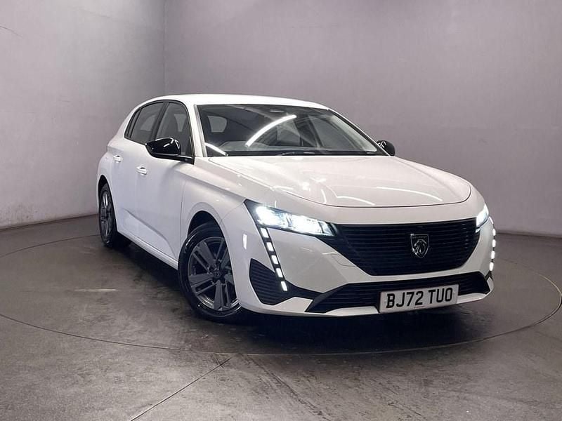 White Used 2022 Peugeot 308 Active Premium Hatchback | £14,999 (Fair price) - Image 1/4
