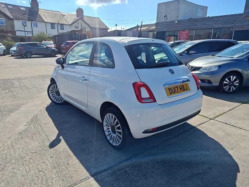 Used Fiat 500 Pop Star 69 HP (50 kW) 2017 White Hatchback