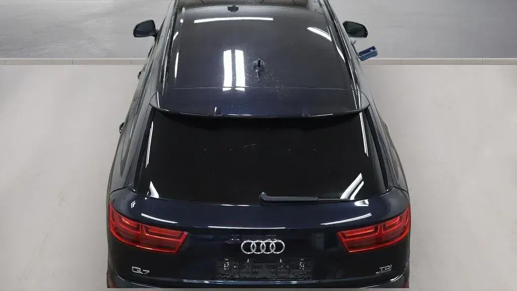 Used Audi Q7 S-Line 218 HP (160 kW) 2017 Blue SUV