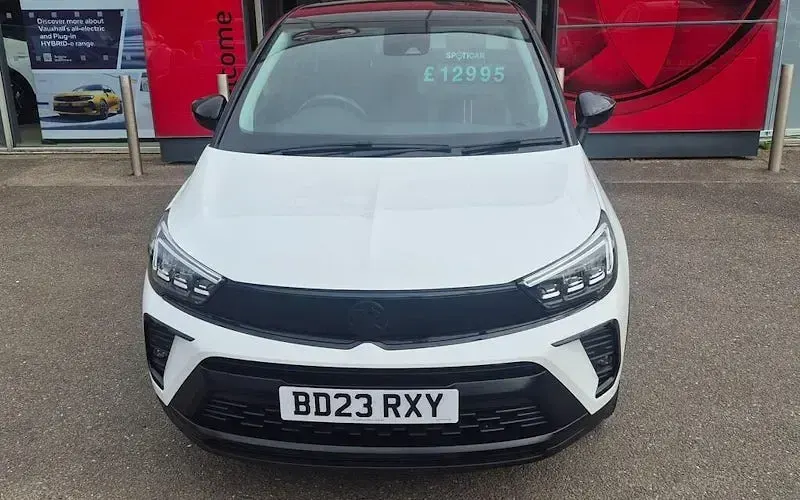 Used Vauxhall Crossland S 131 HP (96 kW) 2023 White SUV