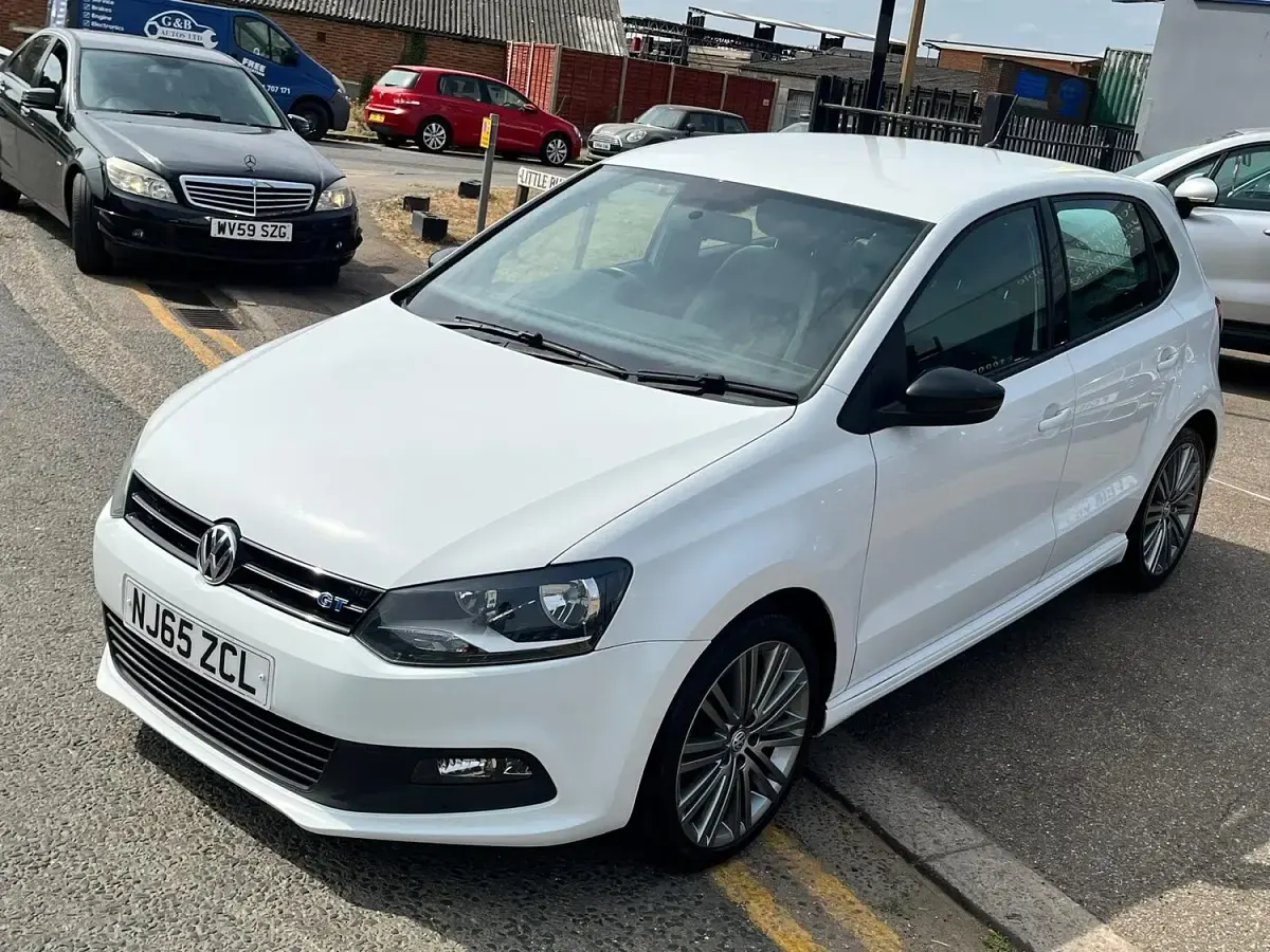 Used VW Polo BlueGT 147 HP (108 kW) 2015 White Hatchback