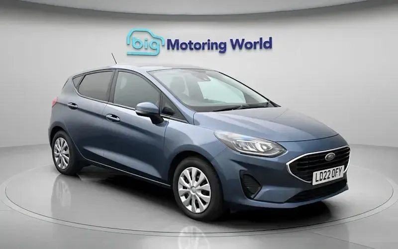Used Ford Fiesta Trend 101 HP (74 kW) 2022 Blue Hatchback