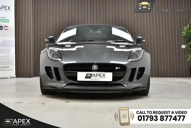 Used Jaguar F-Type Supercharged 550 HP (404 kW) 2016 Grey Cabriolet