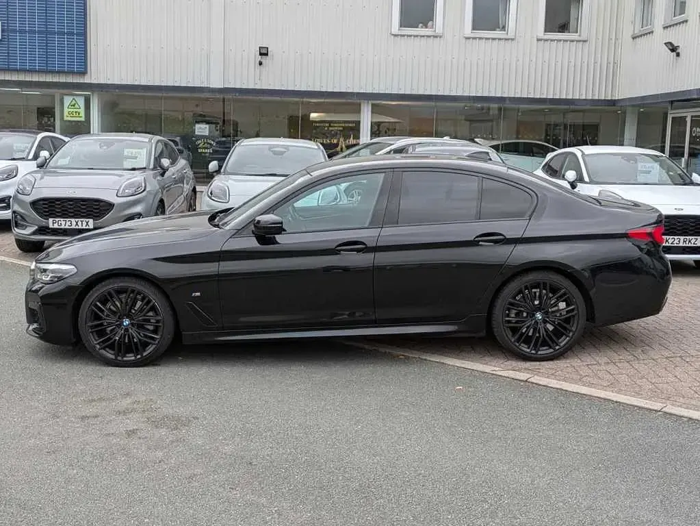 Used BMW 520 M Sport 2021 Black Sedan