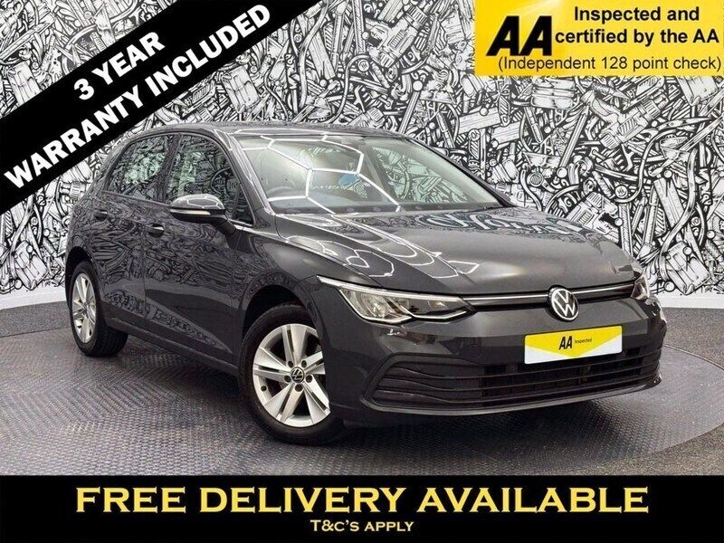Grey Used 2021 VW Golf VIII Life Hatchback | £16,495 (Good price) - Image 1/2