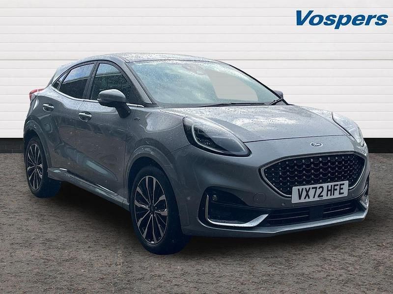Silver Used 2022 Ford Puma ST-Line SUV | £15,990 (Fair price) - Image 1/3