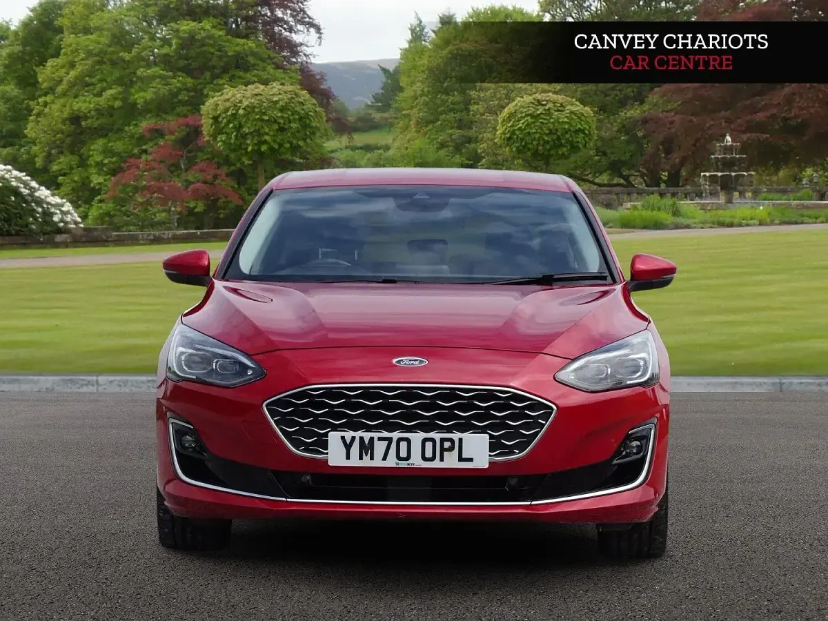 Used Ford Focus Vignale 120 HP (88 kW) 2021 Red Hatchback