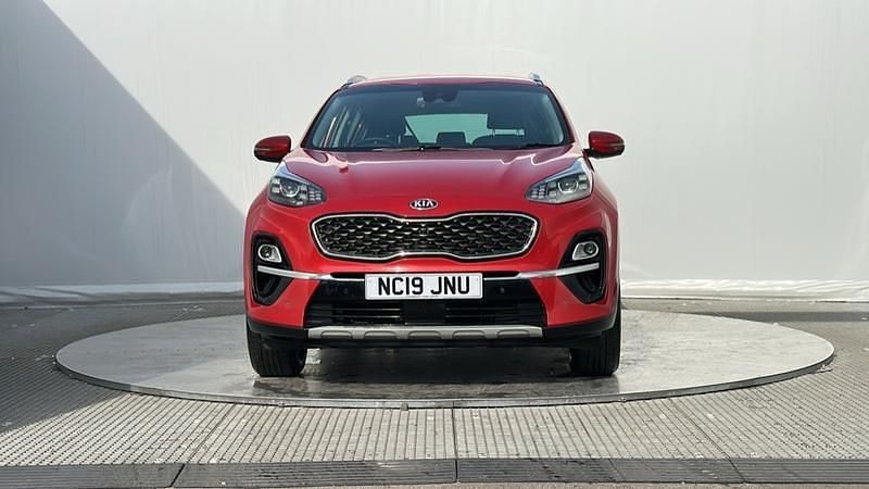 Used Kia Sportage 130 HP (95 kW) 2019 Red SUV
