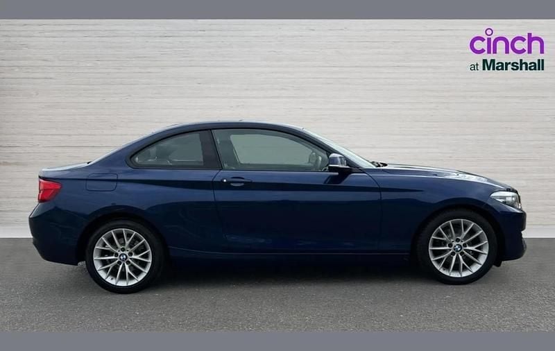 Used BMW 218 Performance 134 HP (98 kW) 2017 Blue Coupe