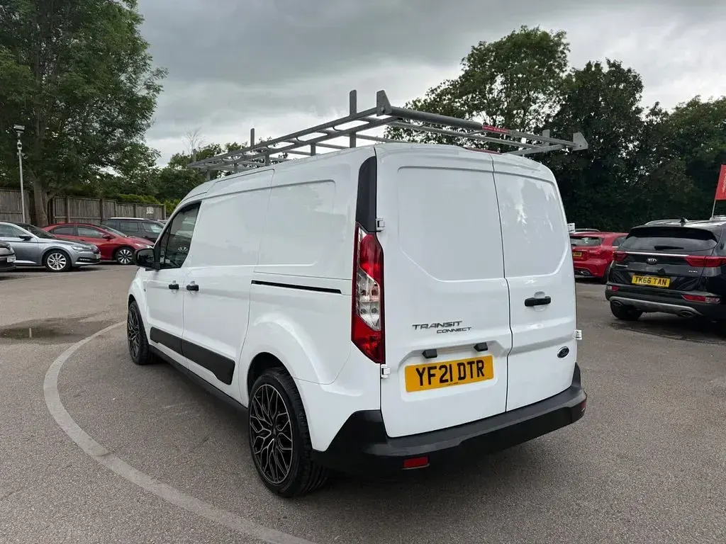 Used Ford Transit Trend 100 HP (73 kW) 2021 White Van