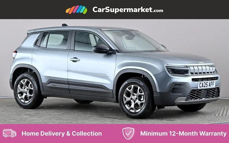 Grey Used 2025 Jeep Avenger Longitude SUV | £17,797 (Good price) - Image 1/4
