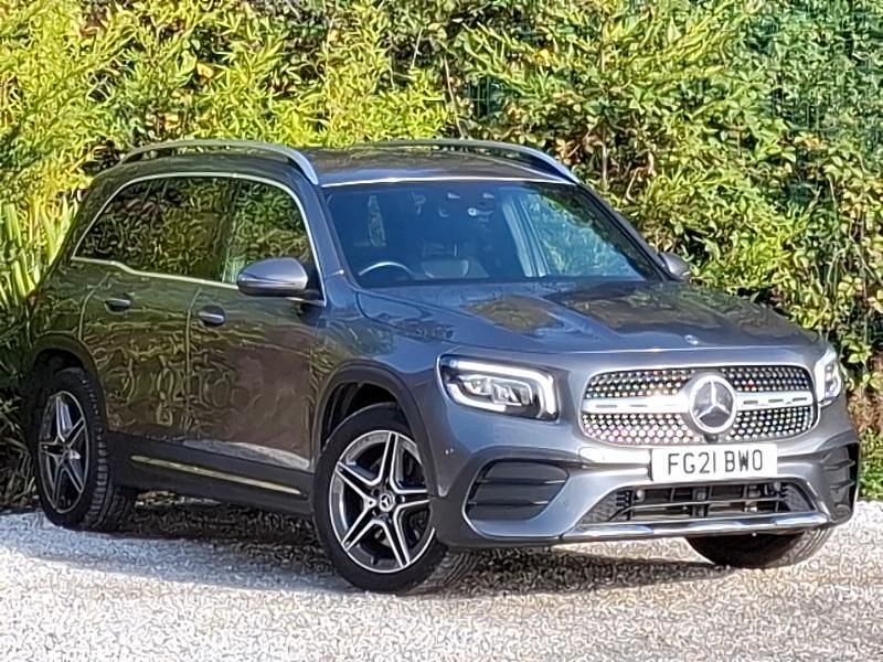 Grey Used 2021 Mercedes GLB220 AMG Line Premium SUV | £25,298 (Fair price) - Image 1/4