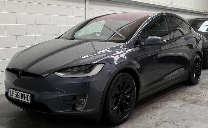 Used Tesla Model X 244 kW (333 HP) 2018 Grey SUV