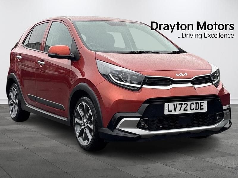 Used Kia Picanto X-Line 66 HP (48 kW) 2022 Orange Hatchback