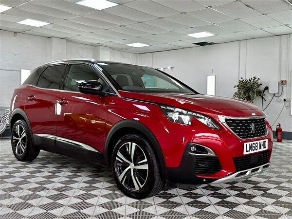 Red Used 2019 Peugeot 3008 GT-line Hatchback | £17,491 (Expensive) - Image 1/1