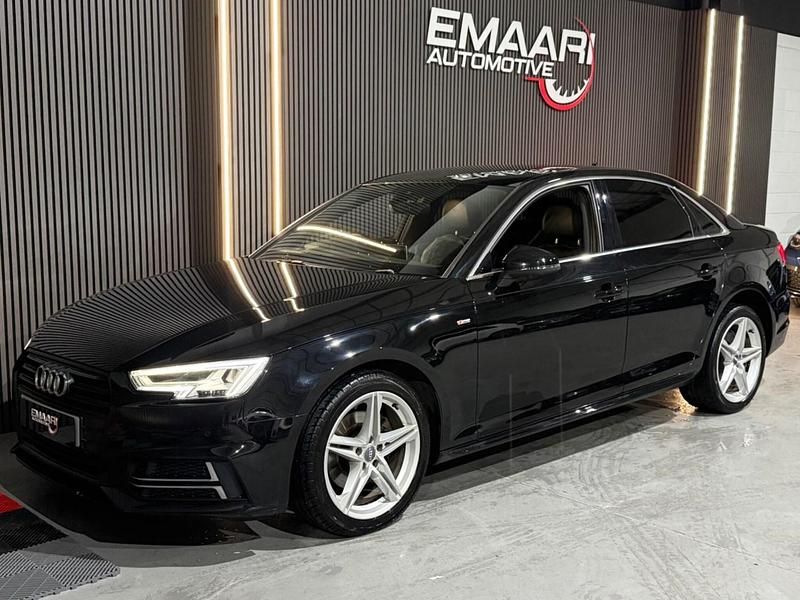 Used Audi A4 S-Line 2016 Black Sedan