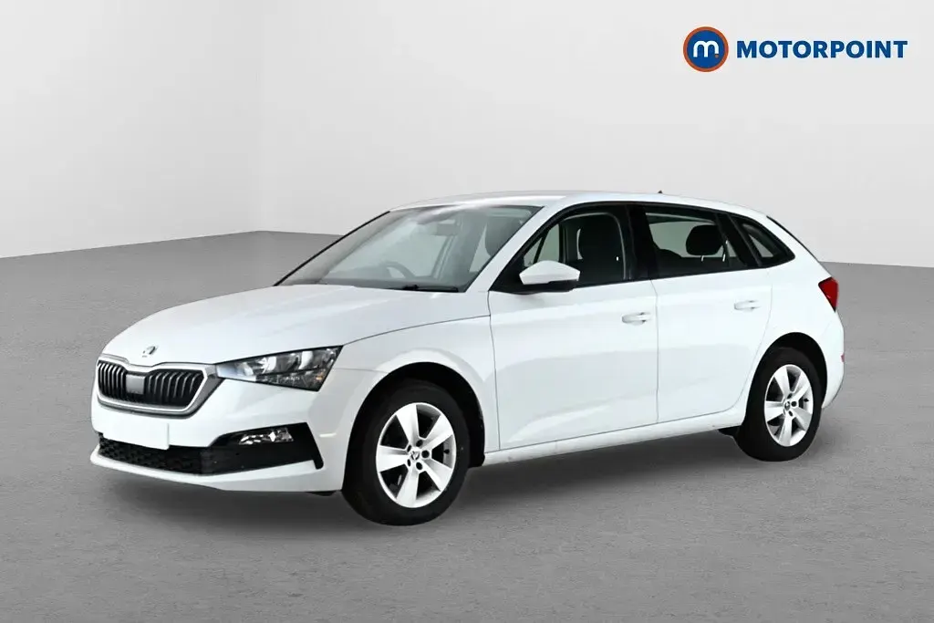 Used Skoda Scala SE 2021 White Hatchback