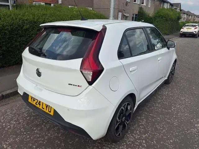 Used MG MG3 Excite 106 HP (77 kW) 2024 White Hatchback