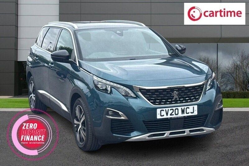 Green Used 2020 Peugeot 5008 GT-line MPV | £18,750 (Fair price) - Image 1/3