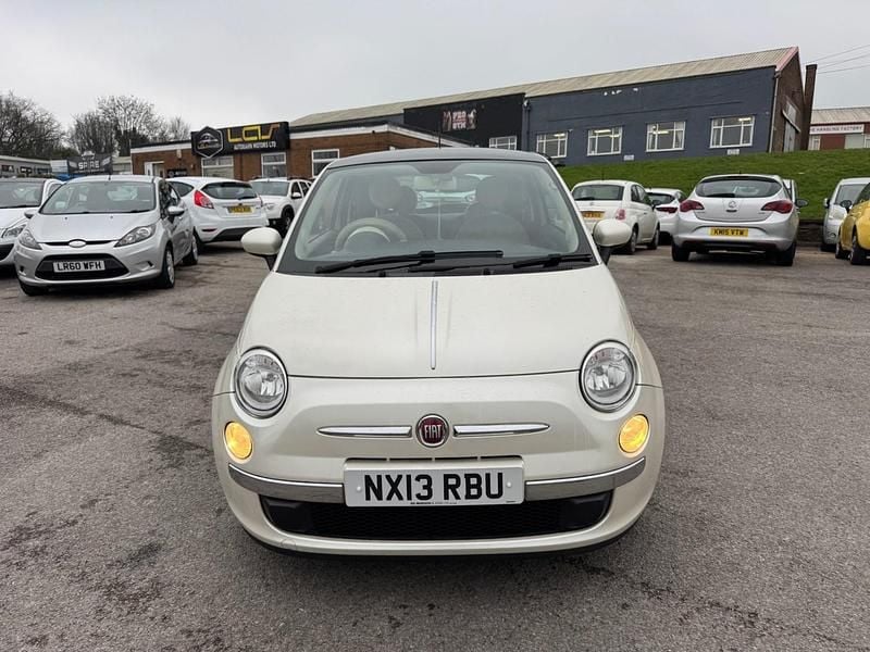 Used Fiat 500 Lounge 69 HP (50 kW) 2013 White Hatchback