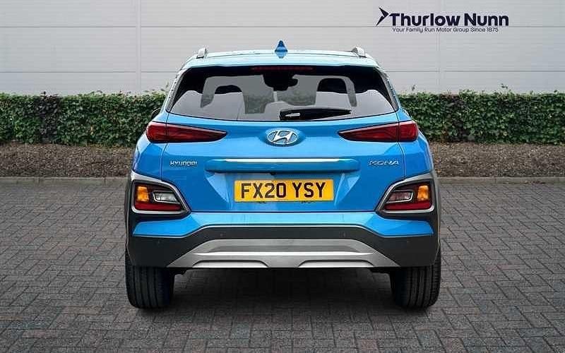 Used Hyundai Kona Premium 120 HP (88 kW) 2020 Blue SUV