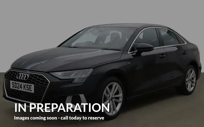 Used Audi A3 Sport 150 HP (110 kW) 2024 Black Sedan