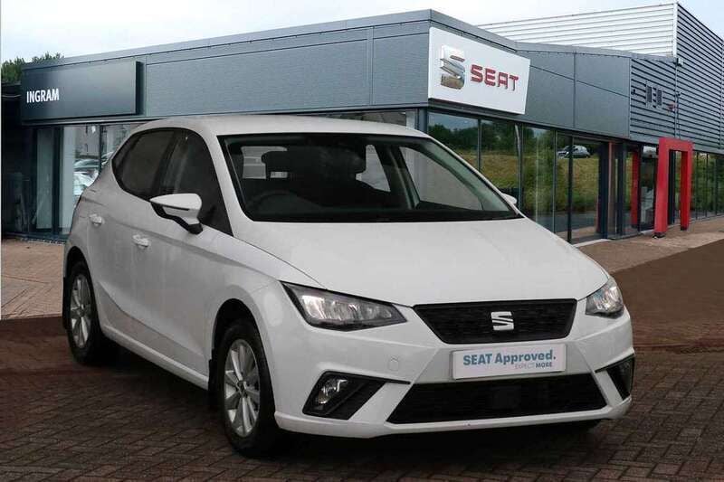 White Used 2023 Seat Ibiza SE Hatchback | £12,742 (Fair price) - Image 1/4