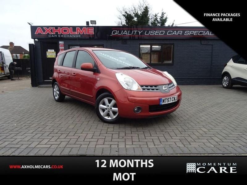 Orange Used 2008 Nissan Note Acenta MPV | £3,495 (Fair price) - Image 1/4