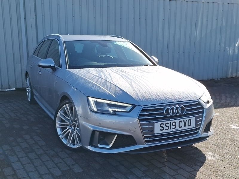 Silver Used 2019 Audi A4 S-Line Estate | £20,498 (Good price) - Image 1/4