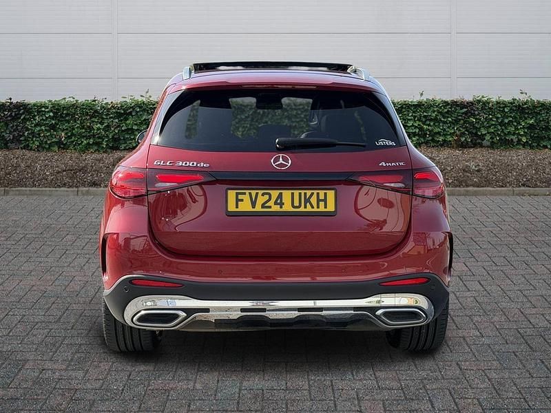 Used Mercedes GLC300e AMG Line Premium Plus 2024 Manufaktur patagonia red SUV