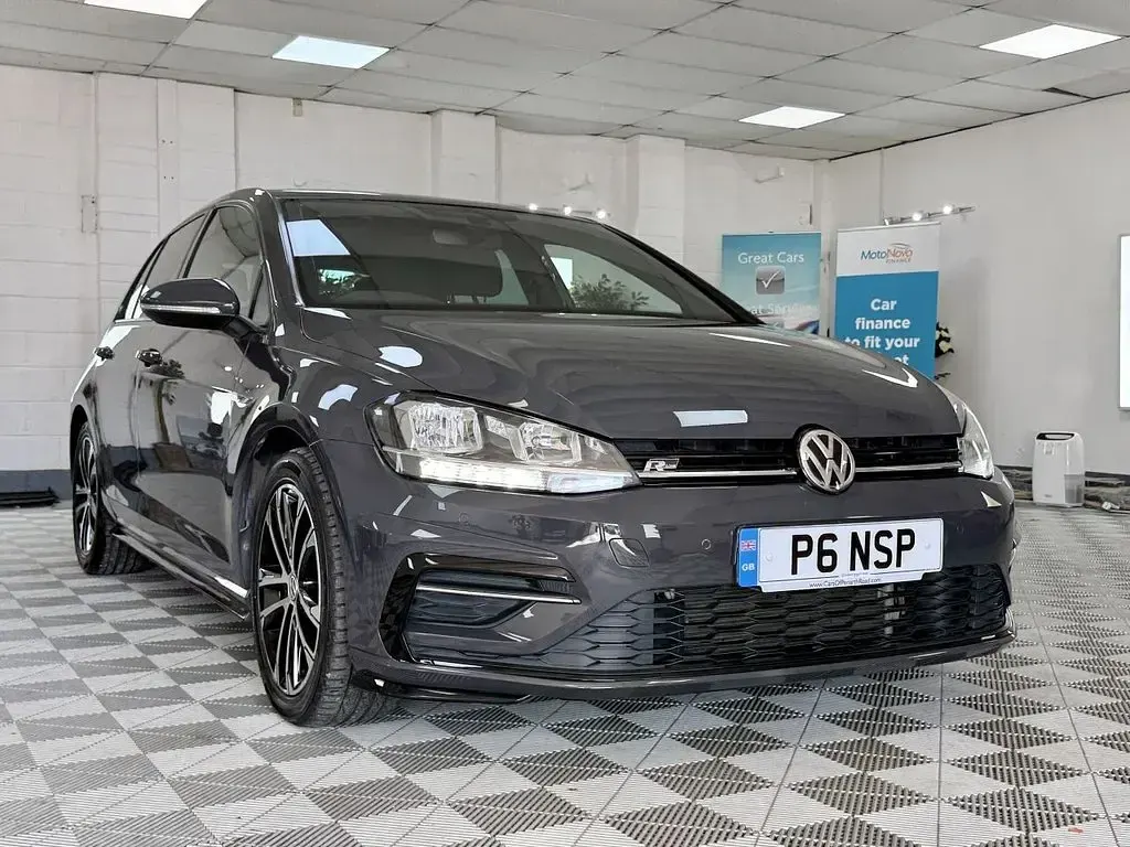 Used VW Golf VII R-line 147 HP (108 kW) 2017 Grey Hatchback