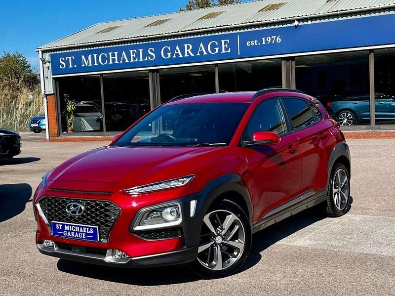 Used Hyundai Kona Premium 177 HP (130 kW) 2018 Red SUV