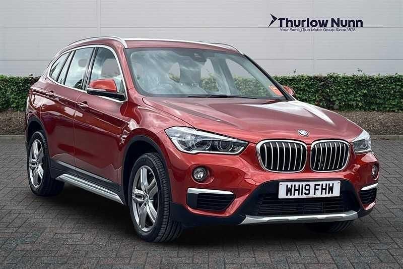 Orange Used 2019 BMW X1 xLine SUV | £18,850 (Good price) - Image 1/4