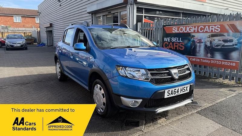 Blue Used 2014 Dacia Sandero Ambiance Hatchback | £2,195 (Fair price) - Image 1/4