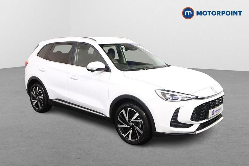 White New 2025 MG ZS Trophy SUV | £20,399 (Fair price) - Image 1/4