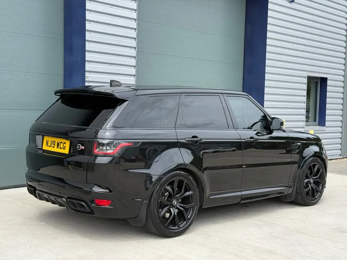 Used Land Rover Range Rover Sport SVR 2019 Black SUV