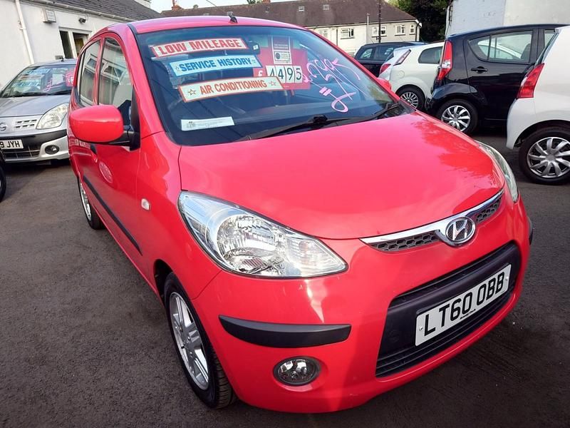 Red Used 2010 Hyundai i10 Comfort Hatchback | £3,995 (A bit pricey) - Image 1/1