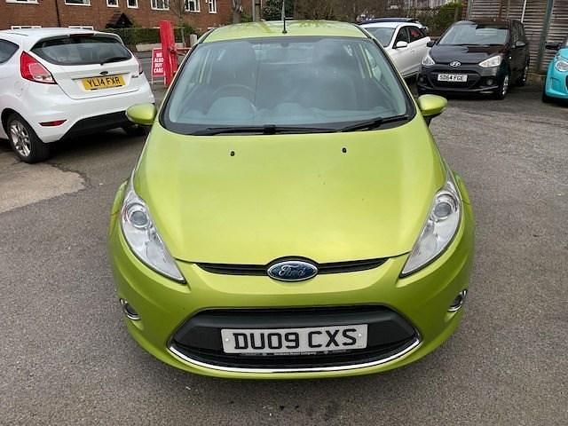 Used Ford Fiesta Zetec 2009 Green Hatchback