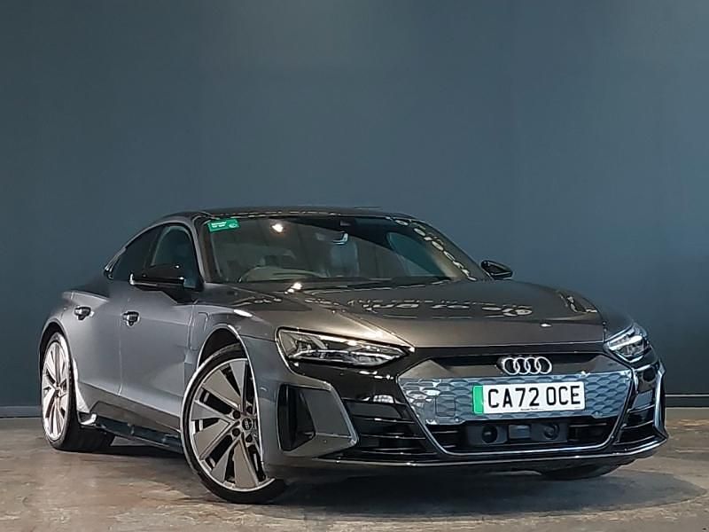 Grey Used 2022 Audi e-tron GT quattro Comfort Sedan | £44,998 (Super price) - Image 1/4