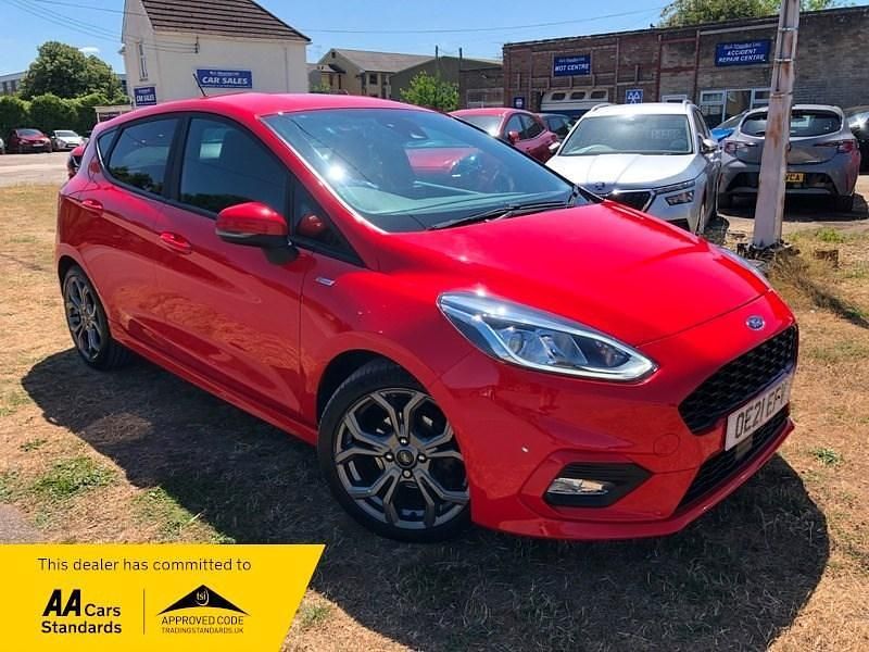 Red Used 2021 Ford Fiesta ST-Line Hatchback | £11,295 (Super price) - Image 1/4