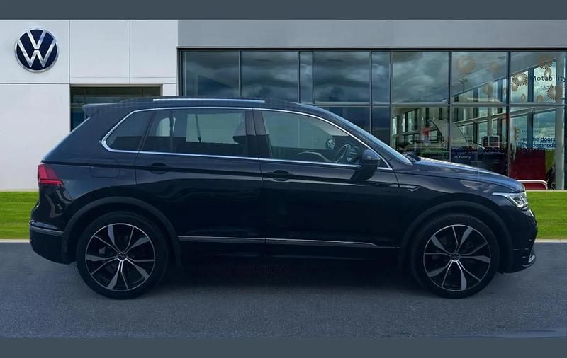 Used VW Tiguan R-line 190 HP (139 kW) 2022 Black SUV