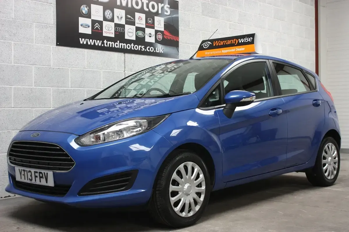 Used Ford Fiesta Style 2013 Blue Hatchback