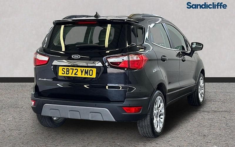 Used Ford Ecosport Titanium 125 HP (91 kW) 2022 Black SUV