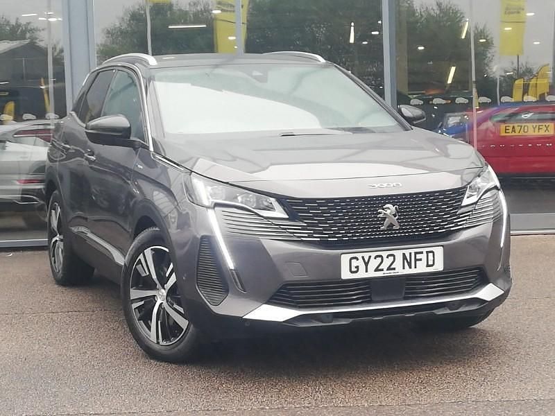 Grey Used 2022 Peugeot 3008 Premium SUV | £21,298 (A bit pricey) - Image 1/4