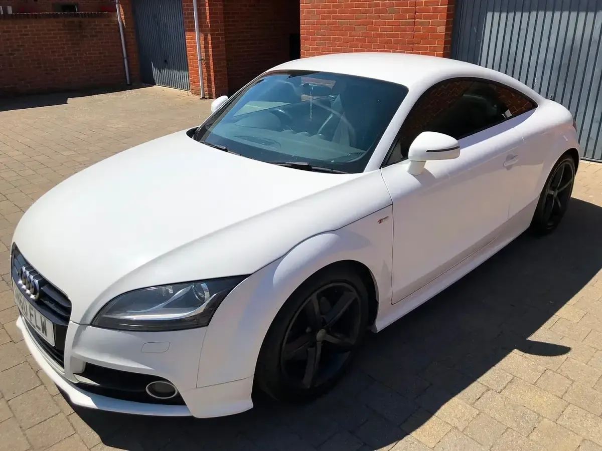 Used Audi TT S-Line 170 HP (125 kW) 2011 White Coupe