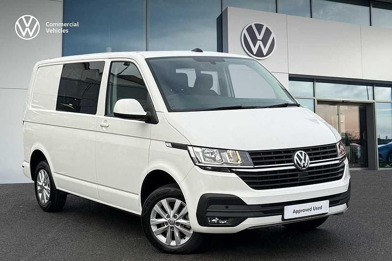 White Used 2024 VW Transporter Highline Van | £33,991 (Super price) - Image 1/4