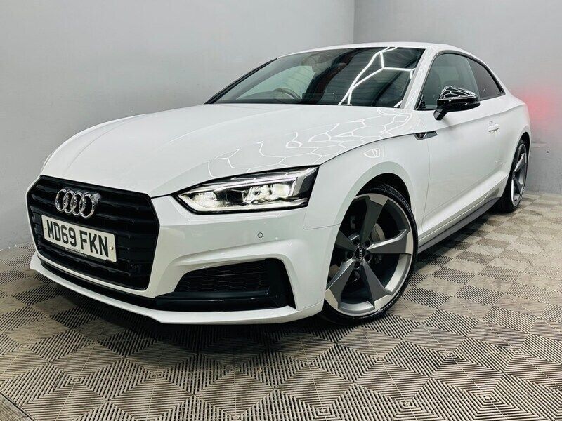 White Used 2020 Audi A5 Black Edition Coupe | £20,990 (Good price) - Image 1/4