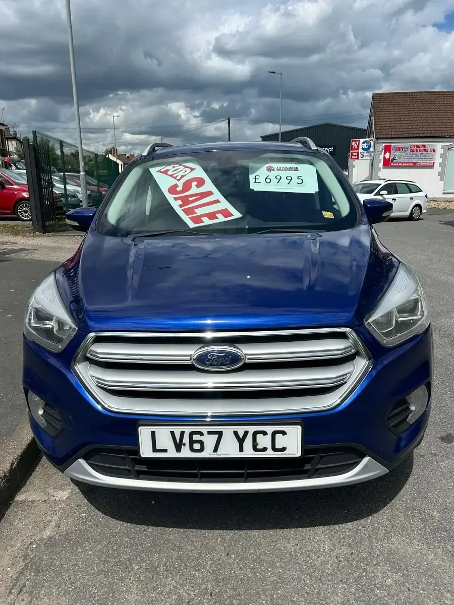 Used Ford Kuga Titanium 150 HP (110 kW) 2017 Blue SUV