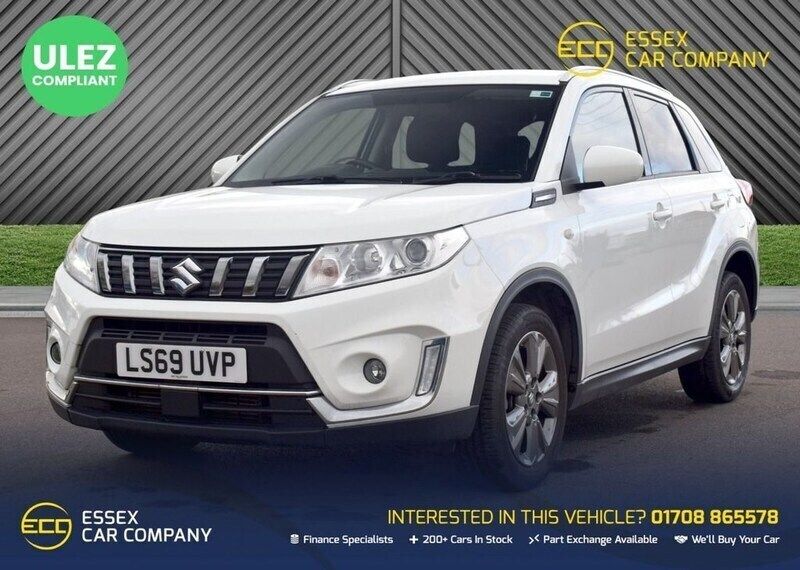 White Used 2019 Suzuki Vitara SZ-T SUV | £14,360 (Fair price) - Image 1/4